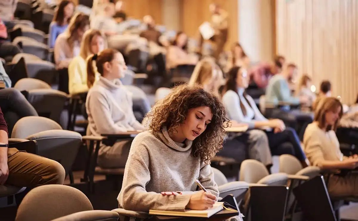 Students in a Spanish university taking part in a postgraduate programme on social economy
